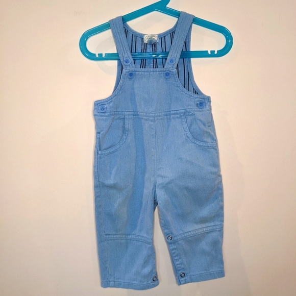 Lacoste Other - Vintage Izod x Lacoste Blue One-piece Romper Overalls 12 months